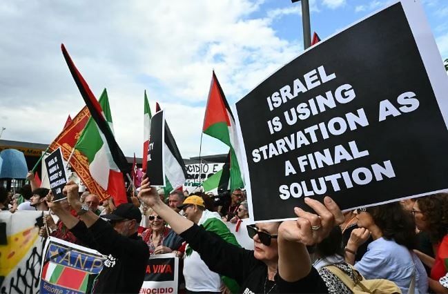 مظاهرات دعم غزة في فينيسيا مظاهرات دعم غزة في فينيسيا