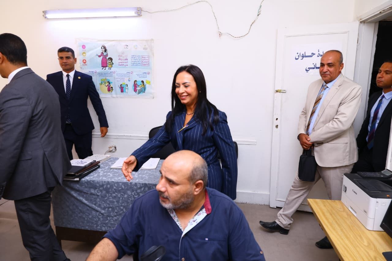خلال زيارة الدكتورة مايا مرسى وزيرة التضامن الاجتماعي خلال زيارة الدكتورة مايا مرسى وزيرة التضامن الاجتماعي