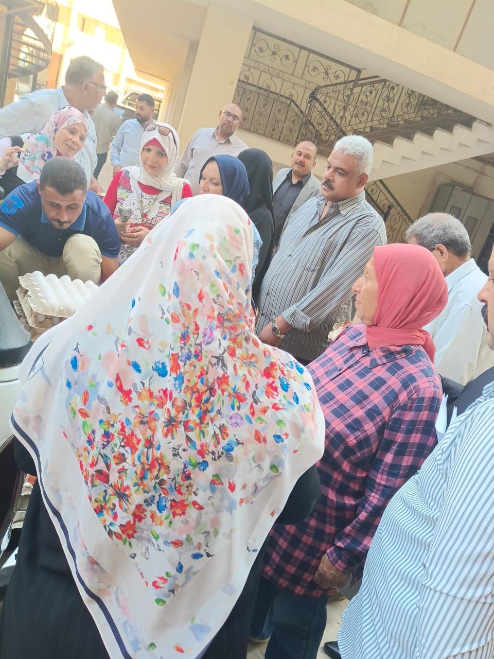 بيع بيض المائدة للمواطنين