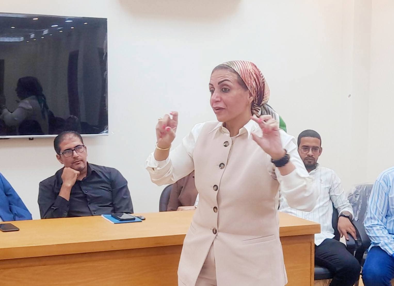 الدكتورة بسنت علي الدالي، مدير إدارة رضا المنتفعين بجنوب سيناء الدكتورة بسنت علي الدالي، مدير إدارة رضا المنتفعين بجنوب سيناء