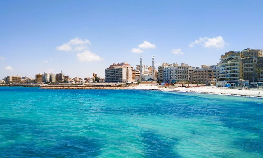 شاطئ الليدو في مطروح شاطئ الليدو في مطروح