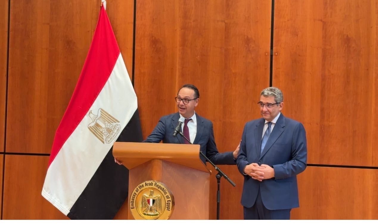 الدكتور بدر عبد العاطي، وزير الخارجية والهجرة وشئون المصريين بالخارج الدكتور بدر عبد العاطي، وزير الخارجية والهجرة وشئون المصريين بالخارج