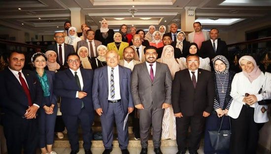 وفد جامعة دمنهور وفد جامعة دمنهور