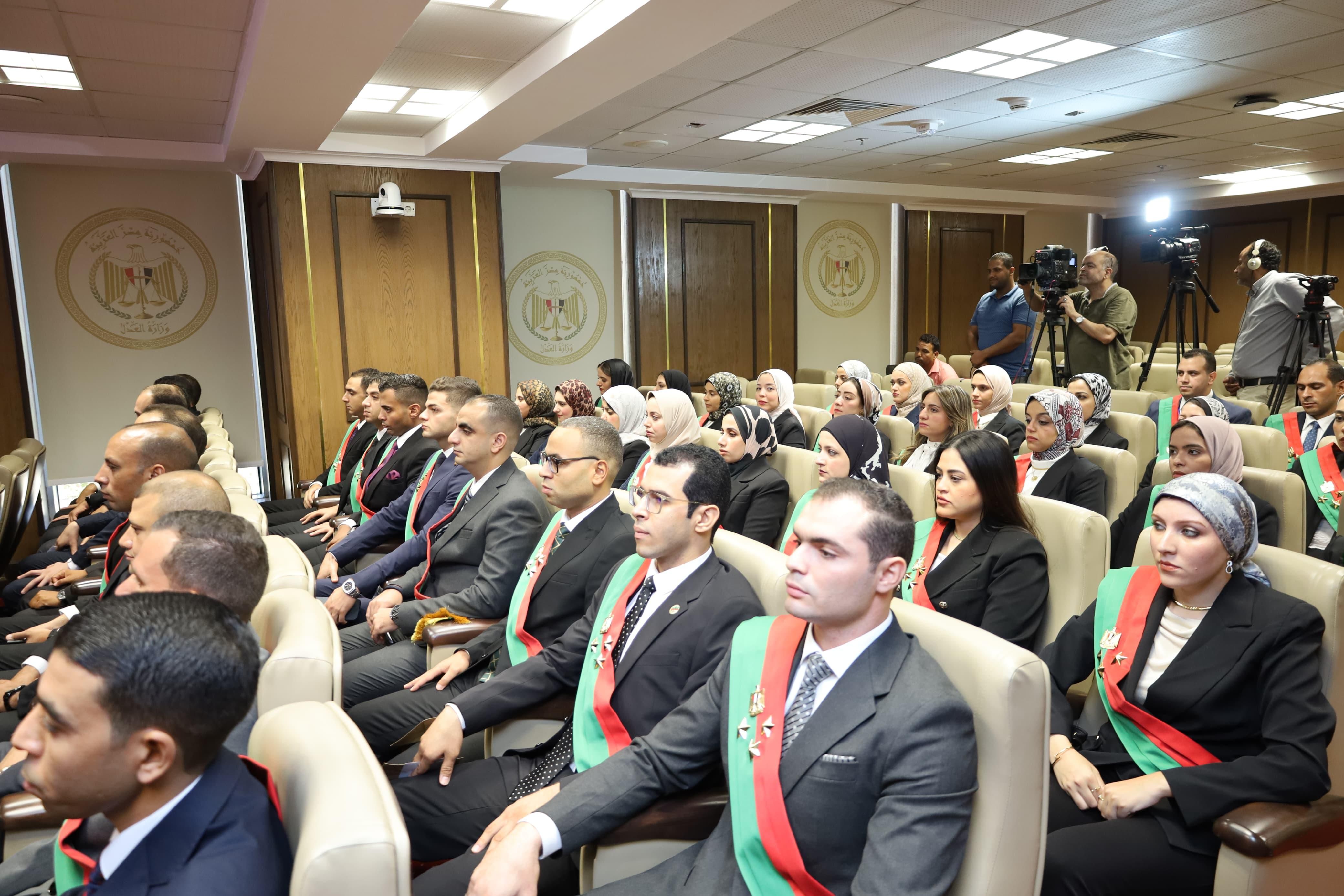 مراسم حلف اليمين القانونية لأعضاء النيابة الإدارية (5) مراسم حلف اليمين القانونية لأعضاء النيابة الإدارية (5)