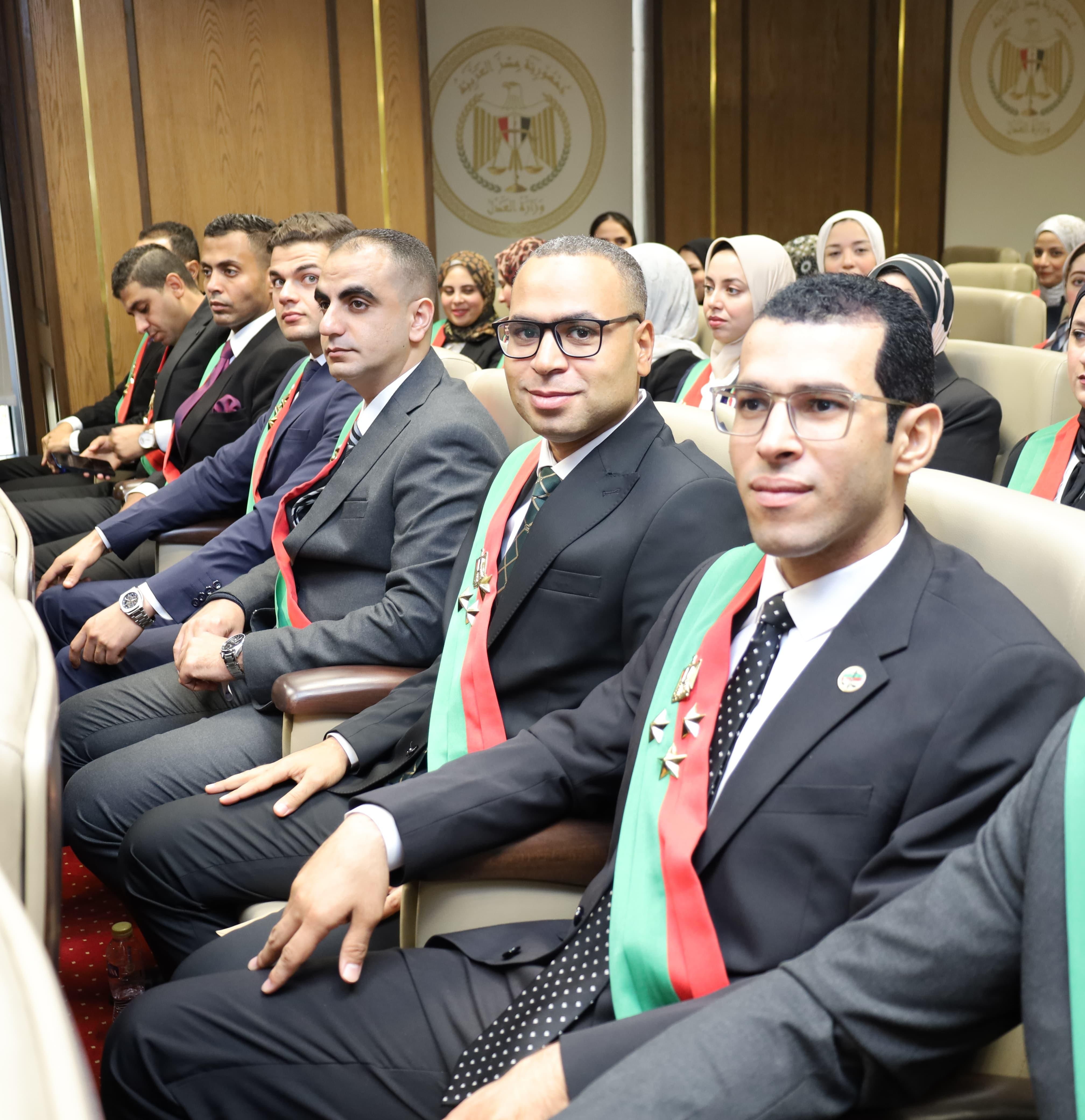 مراسم حلف اليمين القانونية لأعضاء النيابة الإدارية (1)