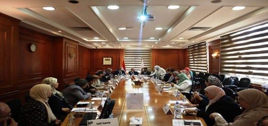 وفد أكاديمي من جامعة دمنهور يشارك في الاجتماع الأول لمراكز الدعم النفسي والاجتماعي بالجامعات المصرية وفد أكاديمي من جامعة دمنهور يشارك في الاجتماع الأول لمراكز الدعم النفسي والاجتماعي بالجامعات المصرية