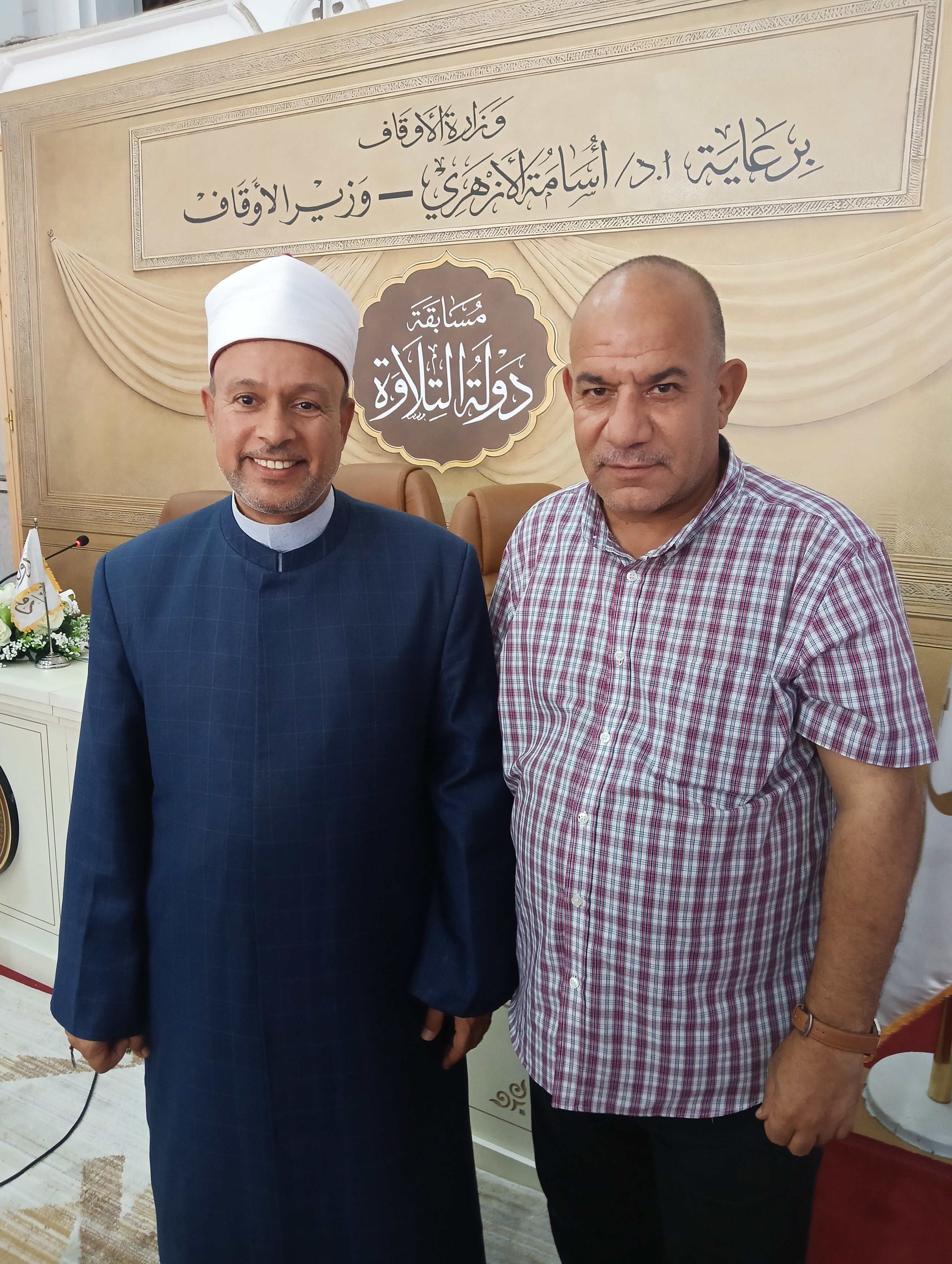 وكيل اوقاف ومراسل اليوم السابع