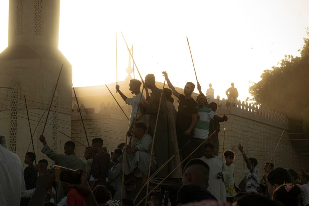 فرحة المولد النبوى شكل تانى فى الأقصر فرحة المولد النبوى شكل تانى فى الأقصر