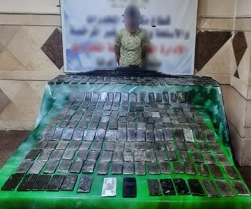 متهم بحوزته كمية كبيرة مخدر الحشيش متهم بحوزته كمية كبيرة مخدر الحشيش