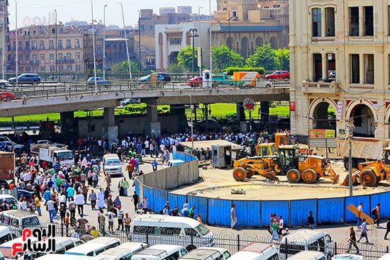 محيط محطة مصر قبل اخلاء الباعة والمواقف محيط محطة مصر قبل اخلاء الباعة والمواقف