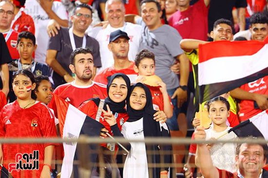 حضور جماهيرى كبير فى مباراة منتخب مصر واثيوبيا