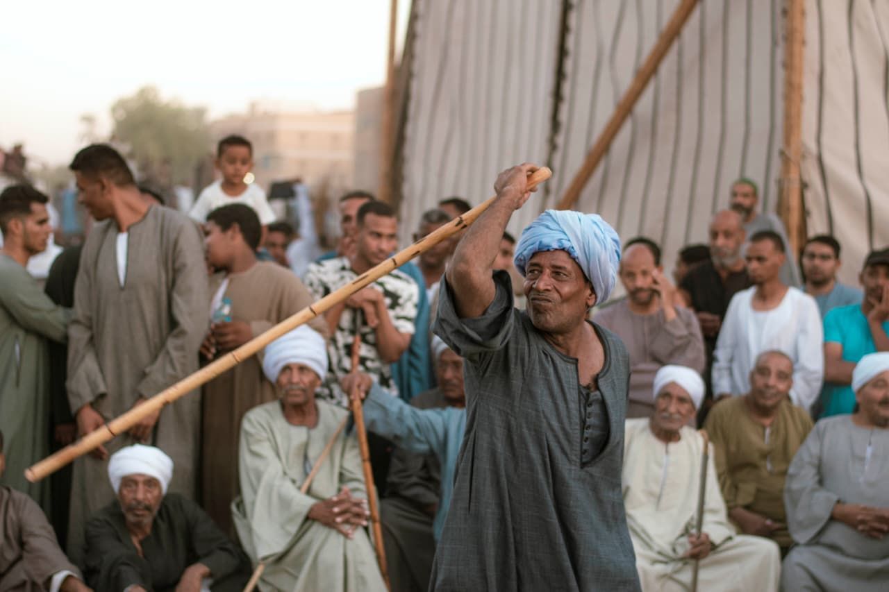 جانب من سحر التحطيب فى المولد النبوى جانب من سحر التحطيب فى المولد النبوى
