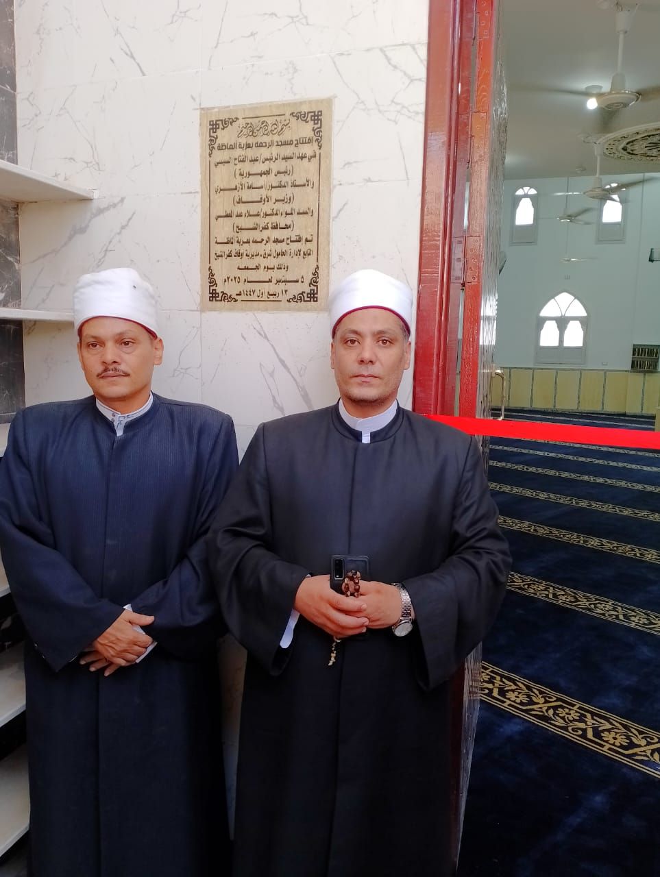 افتتاح مسجد الرحمة بقرية ألماظة بكفر الشيخ
