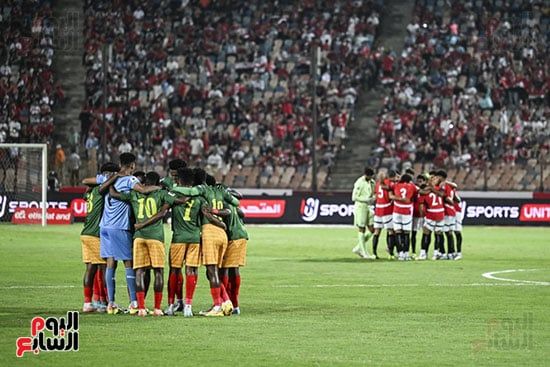 بداية مباراة مصر وإثيوبيا