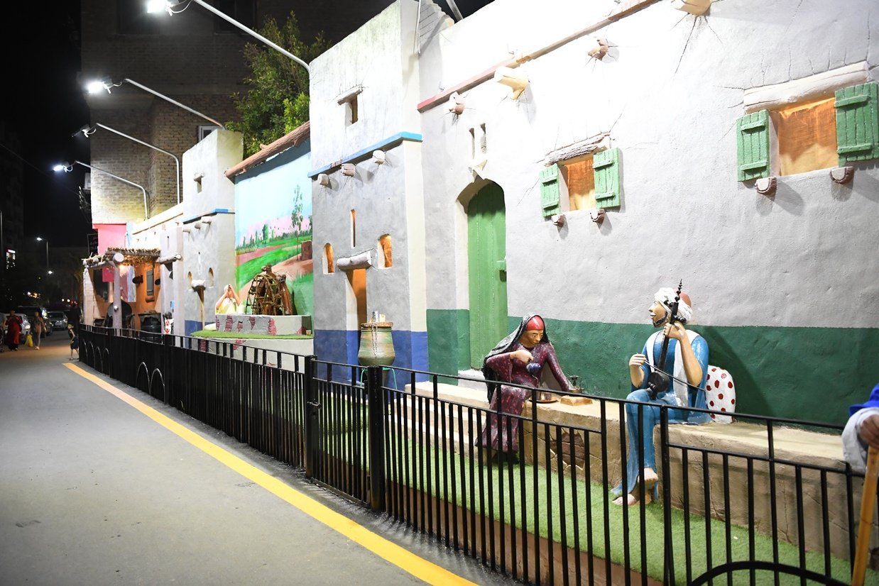 الجدارية الريفية بقنا تجسد الطقوس الشعبية (4) الجدارية الريفية بقنا تجسد الطقوس الشعبية (4)