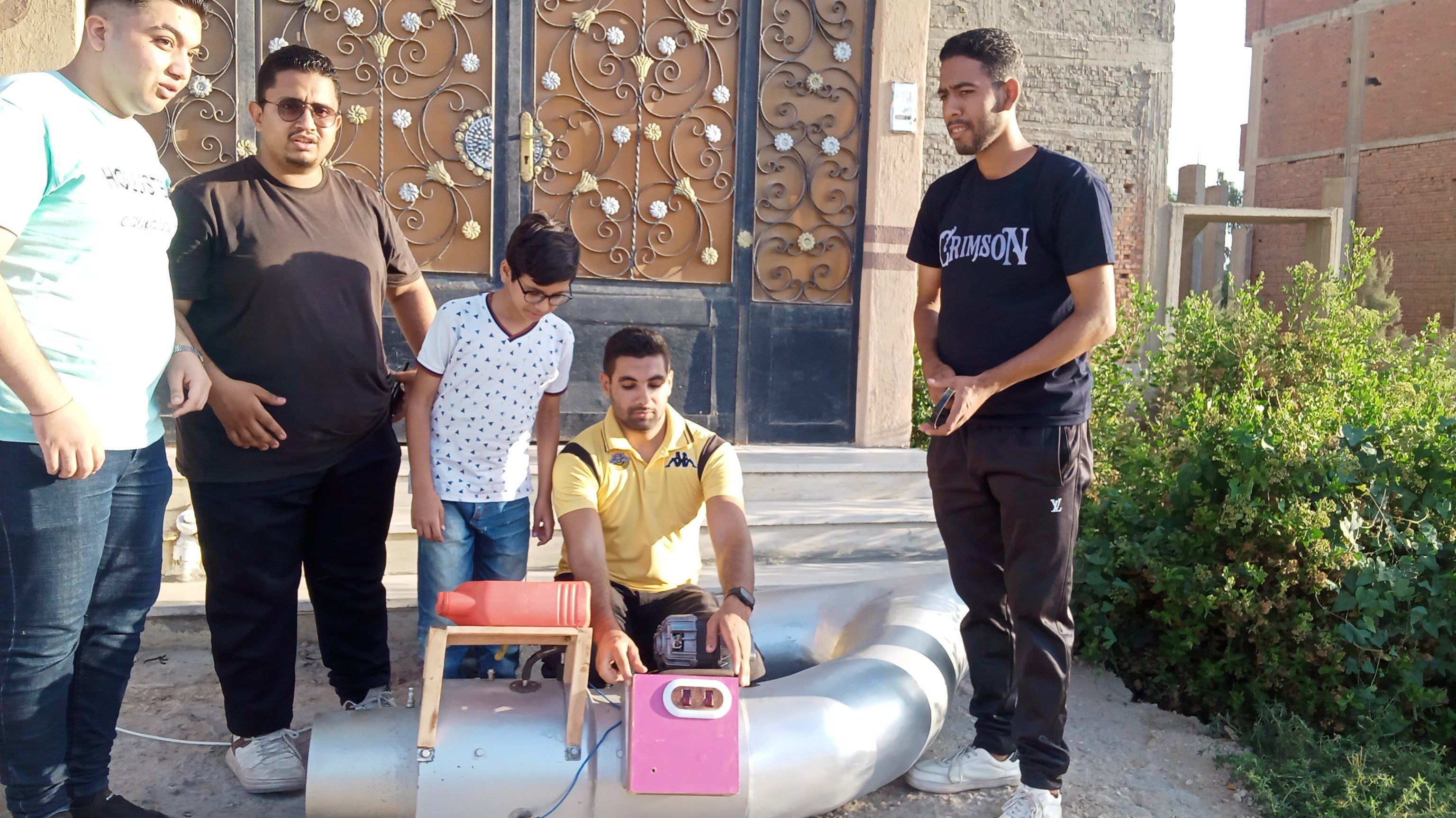 جانب من المشروع جانب من المشروع