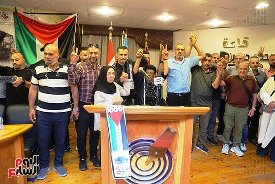 فعالية دعم الأسرى الفلسطينيين بنقابة الصحفيين (5) فعالية دعم الأسرى الفلسطينيين بنقابة الصحفيين (5)