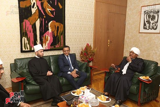 وزير الأوقاف المصري ووزير الأوقاف السوداني السابق ونقيب الصحفيين وزير الأوقاف المصري ووزير الأوقاف السوداني السابق ونقيب الصحفيين