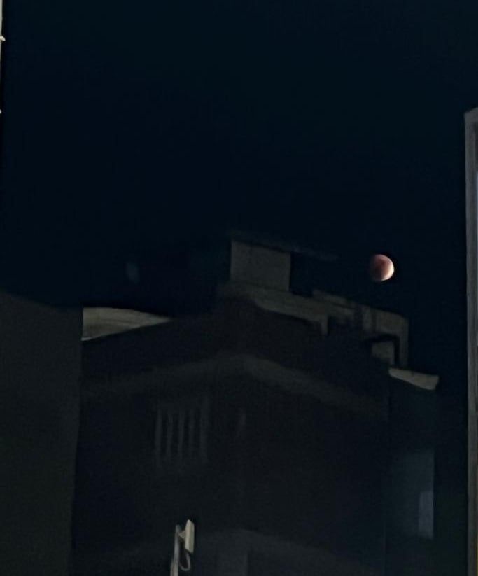 أقرب نقطة لظهور القمر الدموي في سماء المنصورة أقرب نقطة لظهور القمر الدموي في سماء المنصورة
