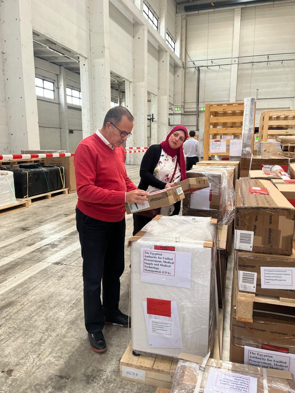 وفد وزارة التضامن يزور ألمانيا لمتابعة مشروع توطين صناعة الأطراف الصناعية وفد وزارة التضامن يزور ألمانيا لمتابعة مشروع توطين صناعة الأطراف الصناعية