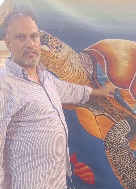 لوحه فنية متميزة من أعمال محمود عابد من صناع فوه لوحه فنية متميزة من أعمال محمود عابد من صناع فوه