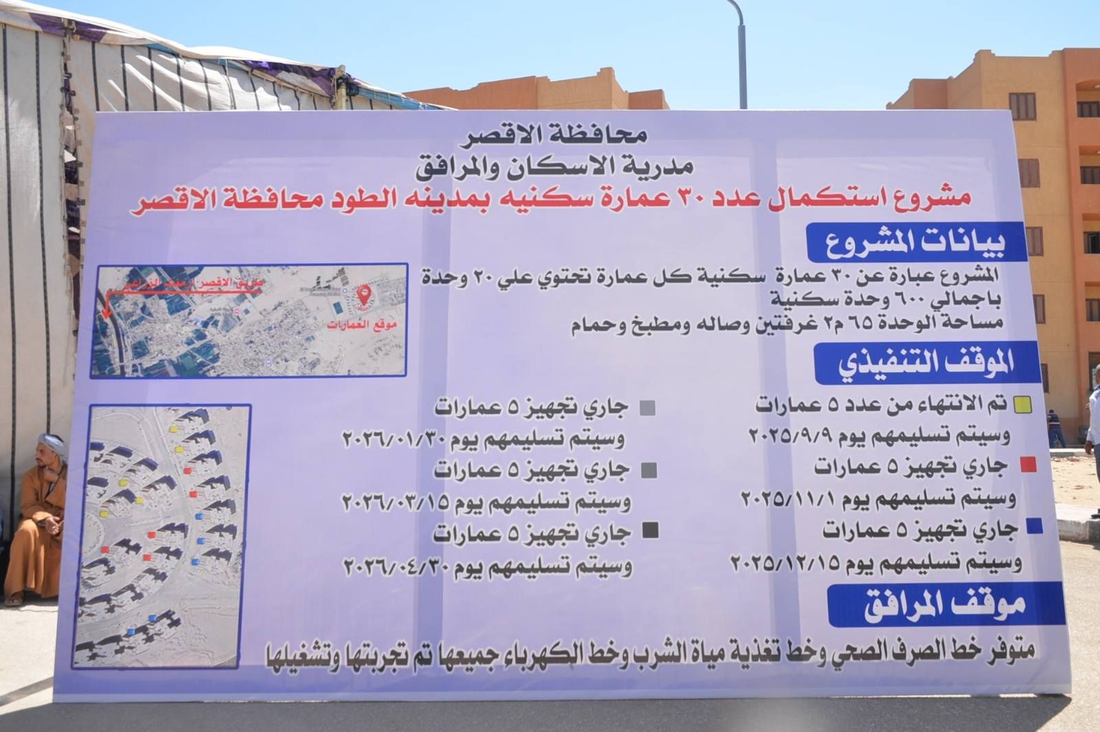 مشروع تسليم 100 وحدة سكنية بمشروع إسكان الطود المتعثر منذ 16 سنة