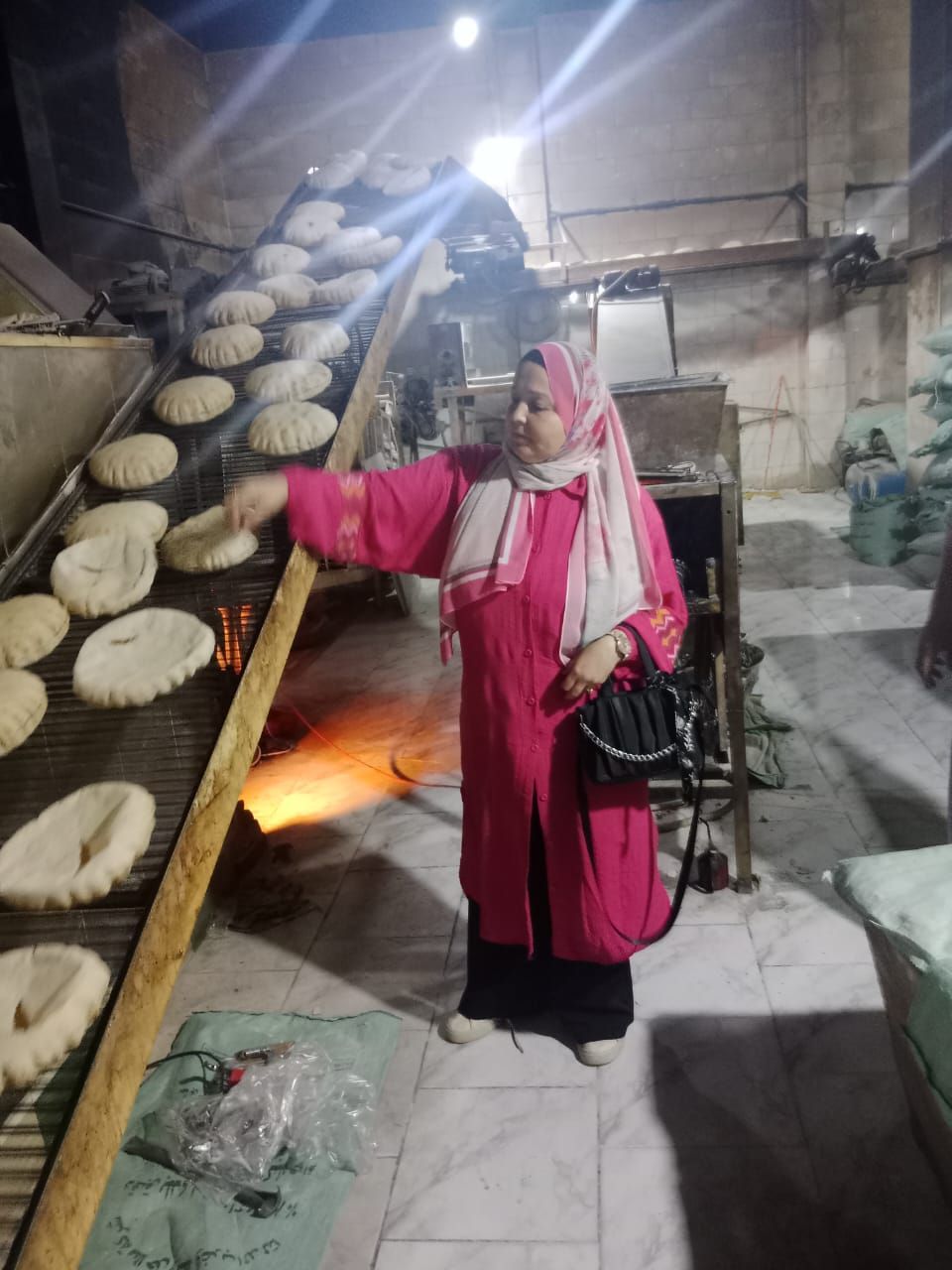 متابعة انتاج الخبز بالمخابز