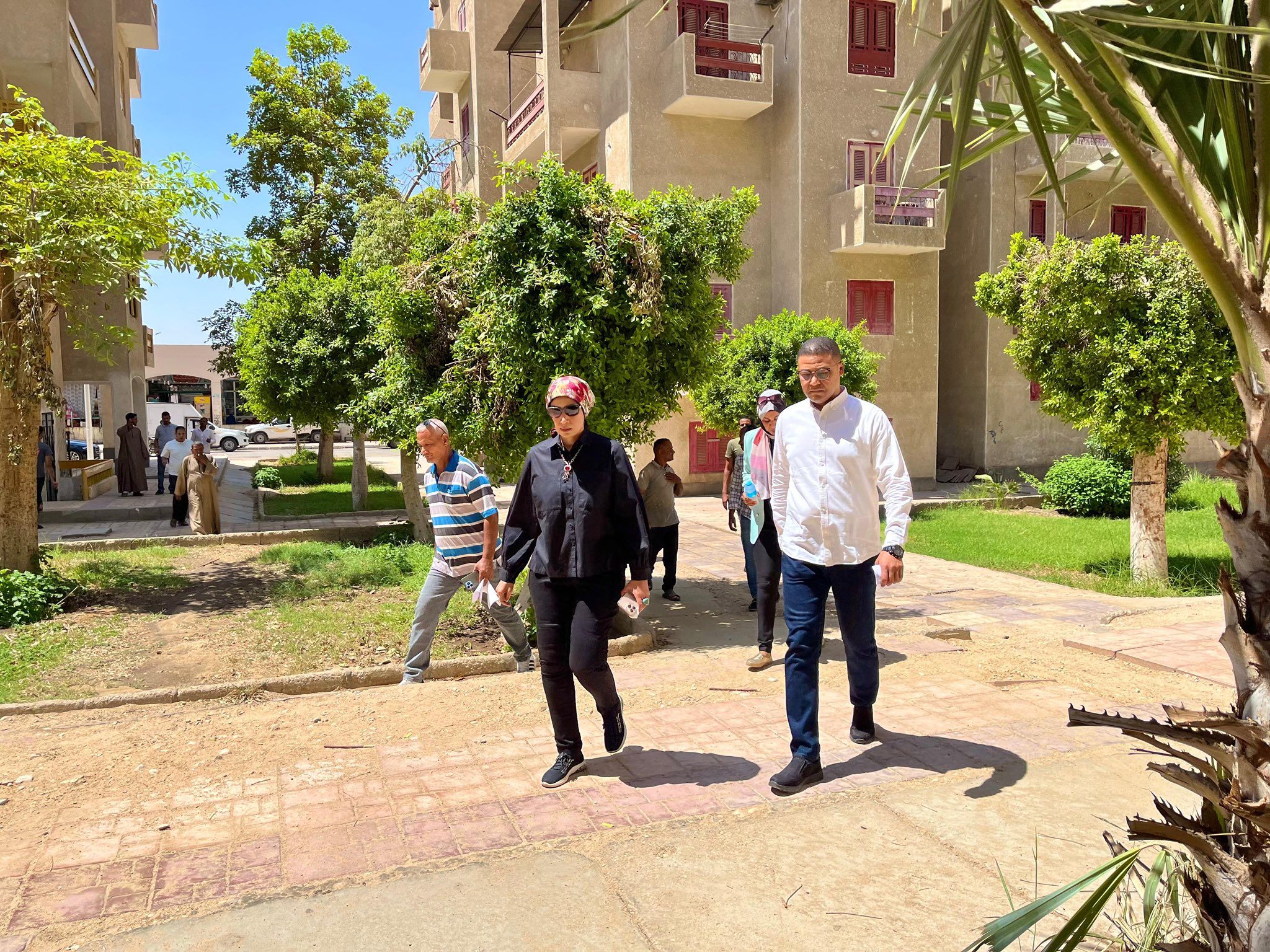 رئيس جامعة الأقصر تتفقد المدن الجامعية للوقوف على جاهزيتها