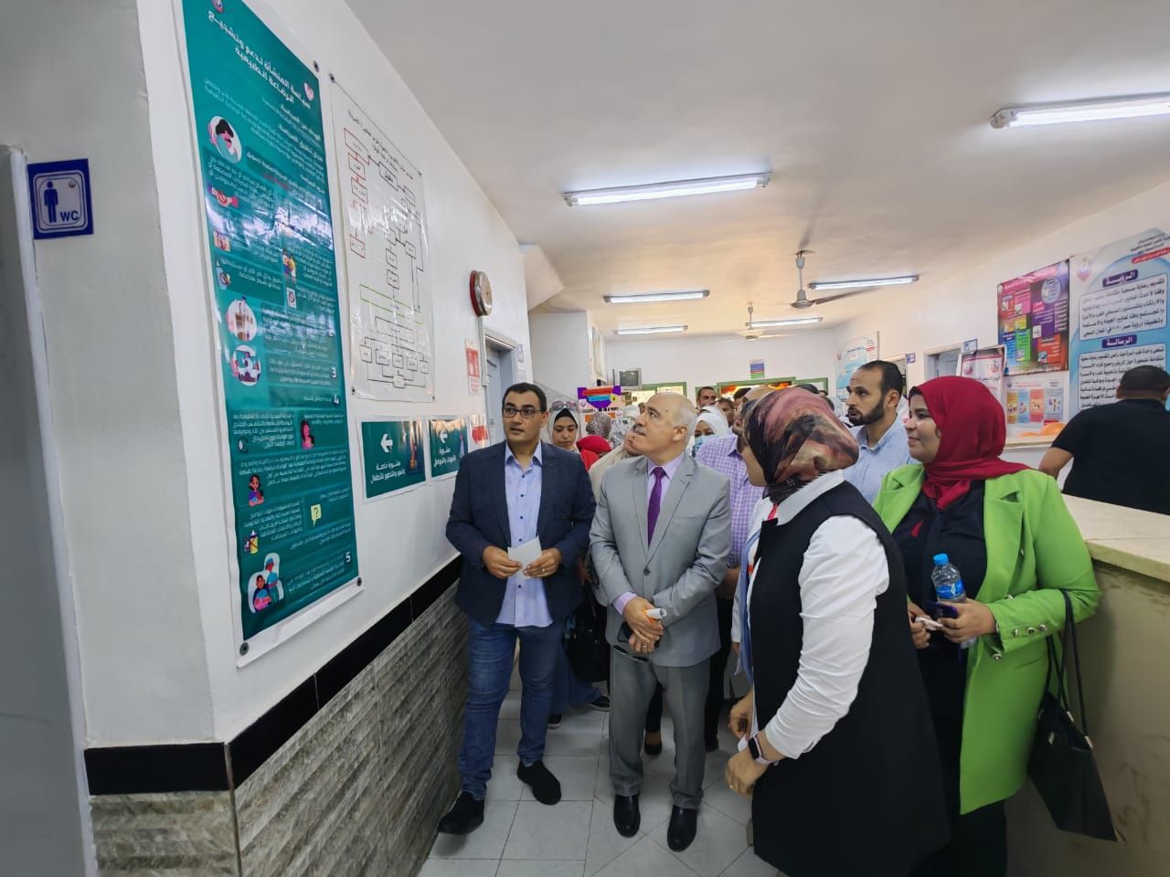 خلال الجولة بالوحدة خلال الجولة بالوحدة