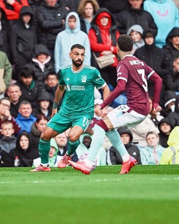 محمد صلاح خلال اللقاء محمد صلاح خلال اللقاء