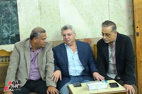 عزاء أرملة الموسيقار سيد مكاوى (15) عزاء أرملة الموسيقار سيد مكاوى (15)
