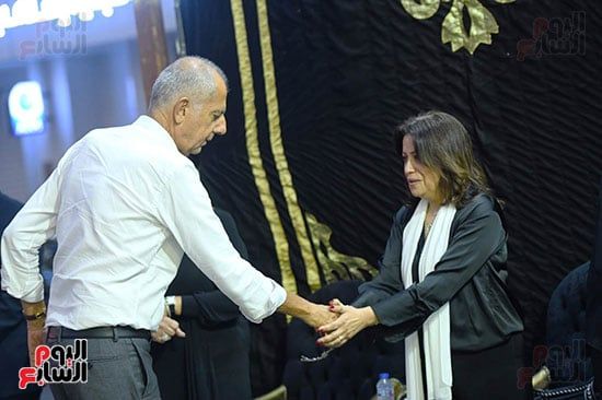 عزاء أرملة الموسيقار سيد مكاوى (10) عزاء أرملة الموسيقار سيد مكاوى (10)