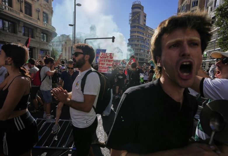 أحداث مدريد في سباق الدراجات أحداث مدريد في سباق الدراجات