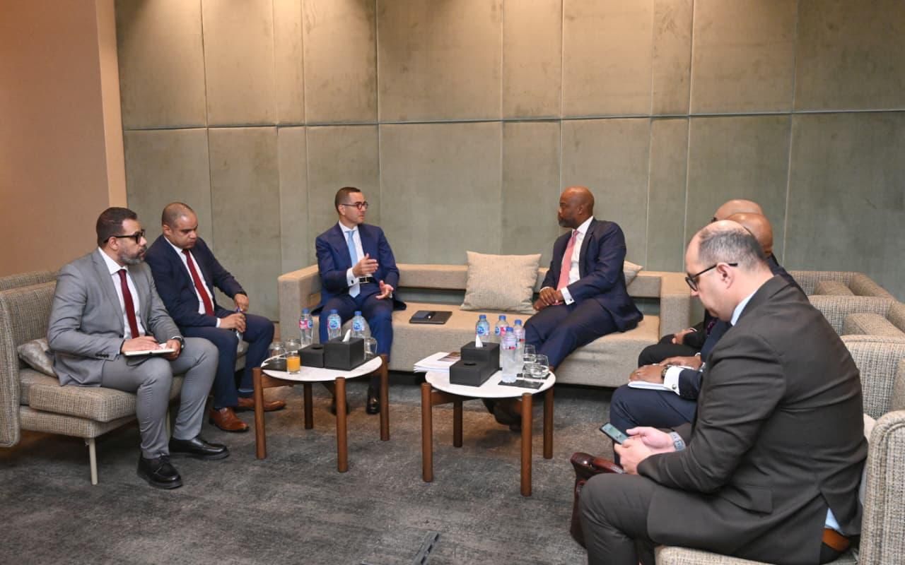 وزير الاستثمار والتجارة الخارجية يستقبل الأمين العام لأمانة منطقة التجارة الحرة القارية الإفريقية AfCFTA بالقاهرة (2) وزير الاستثمار والتجارة الخارجية يستقبل الأمين العام لأمانة منطقة التجارة الحرة القارية الإفريقية AfCFTA بالقاهرة (2)