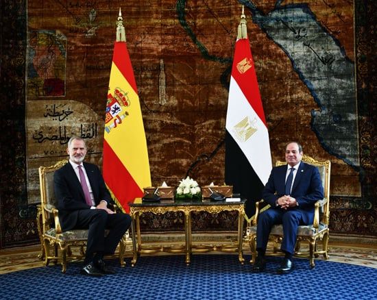 السيسي وملك إسبانيا (10)