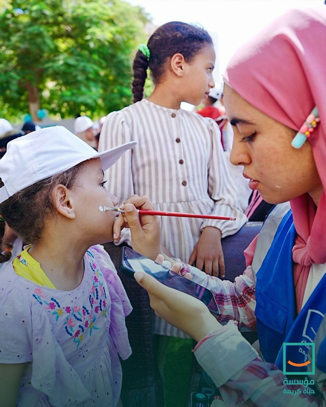 حياة كريمة تواصل مبادرة راجع مدرستى فى الفيوم (11)
