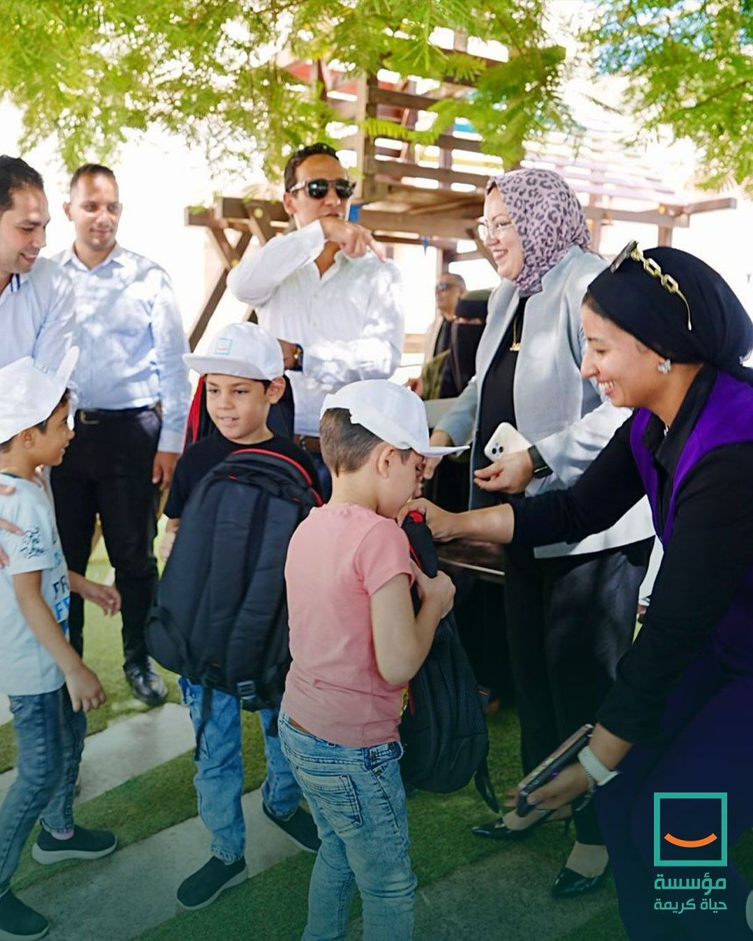 حياة كريمة تواصل مبادرة راجع مدرستى فى الفيوم (10)