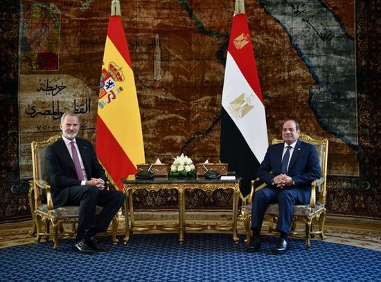 السيسي وملك إسبانيا (4)