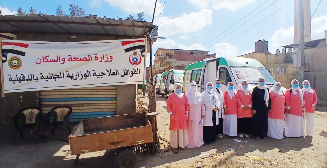 قافلة علاجية فى محافظة الدقهلية والأسر تتوافد عليها (2) قافلة علاجية فى محافظة الدقهلية والأسر تتوافد عليها (2)