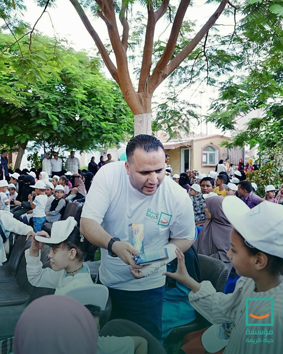 حياة كريمة تواصل مبادرة راجع مدرستى فى الفيوم (7)