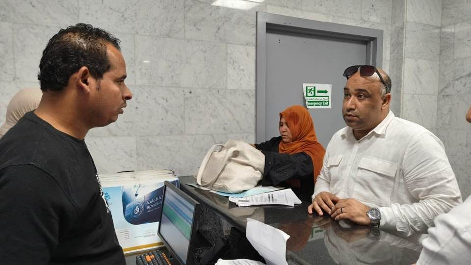 متابعة ميدانية بمستشفى الكرنك الدولي بالأقصر لضمان استمرارية الخدمة متابعة ميدانية بمستشفى الكرنك الدولي بالأقصر لضمان استمرارية الخدمة