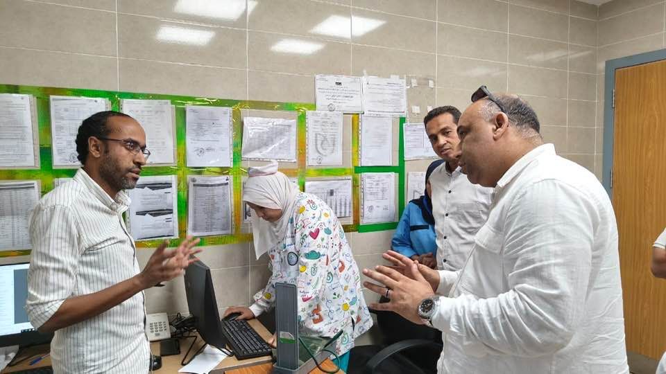 تفقد مستشفى الكرنك الدولي بالأقصر لضمان استمرارية الخدمة وجودتها تفقد مستشفى الكرنك الدولي بالأقصر لضمان استمرارية الخدمة وجودتها