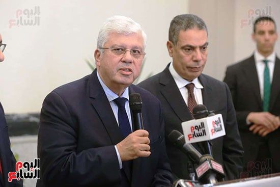مؤتمر صحفى على هامش افتتاح العام الجامعى من جامعة القاهرة الأهلية (11) مؤتمر صحفى على هامش افتتاح العام الجامعى من جامعة القاهرة الأهلية (11)