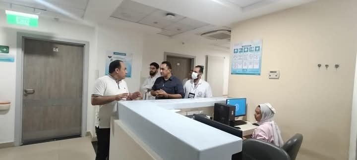 استقبال المستشفي. استقبال المستشفي.
