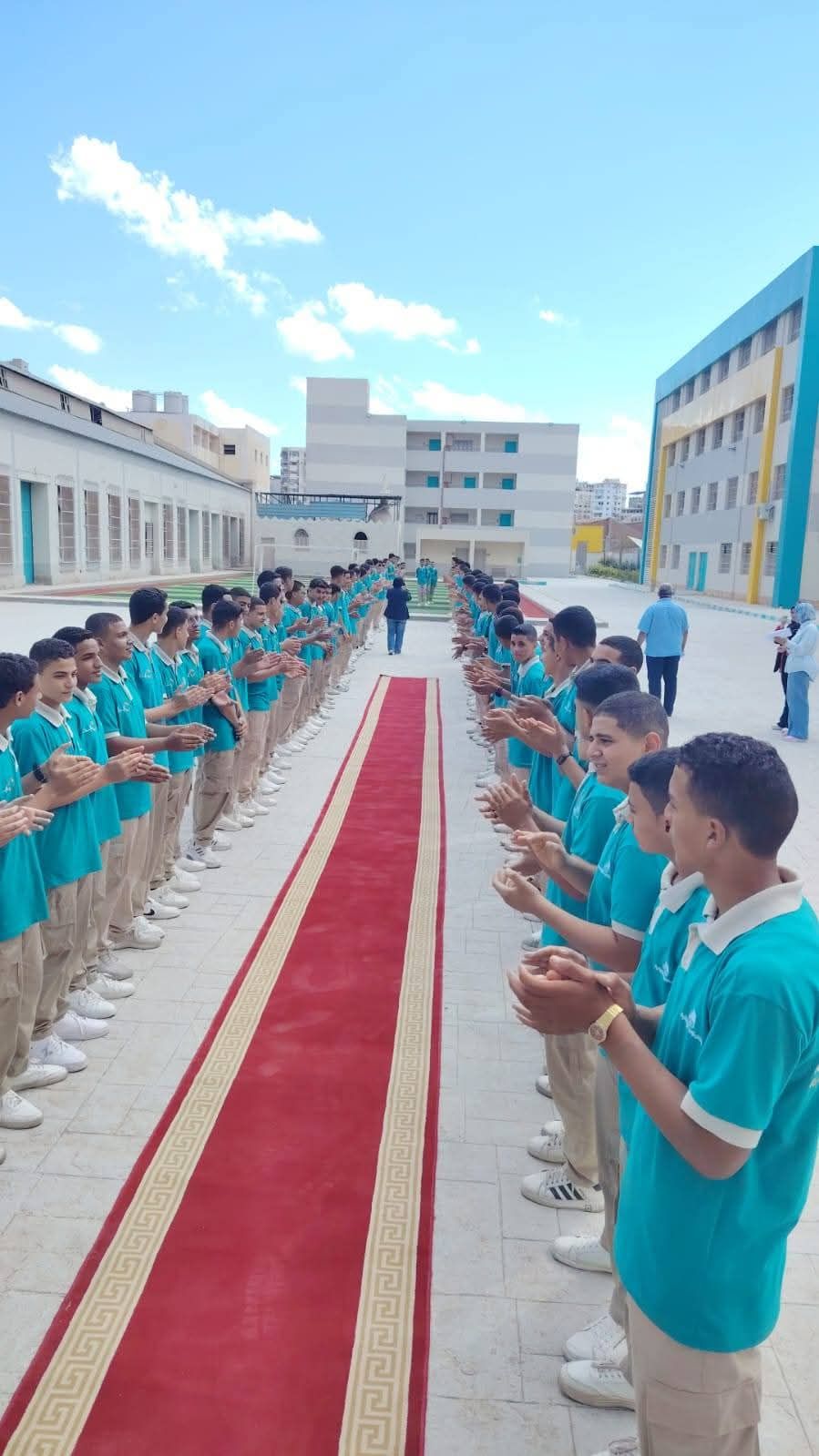استقبال الطلاب استقبال الطلاب