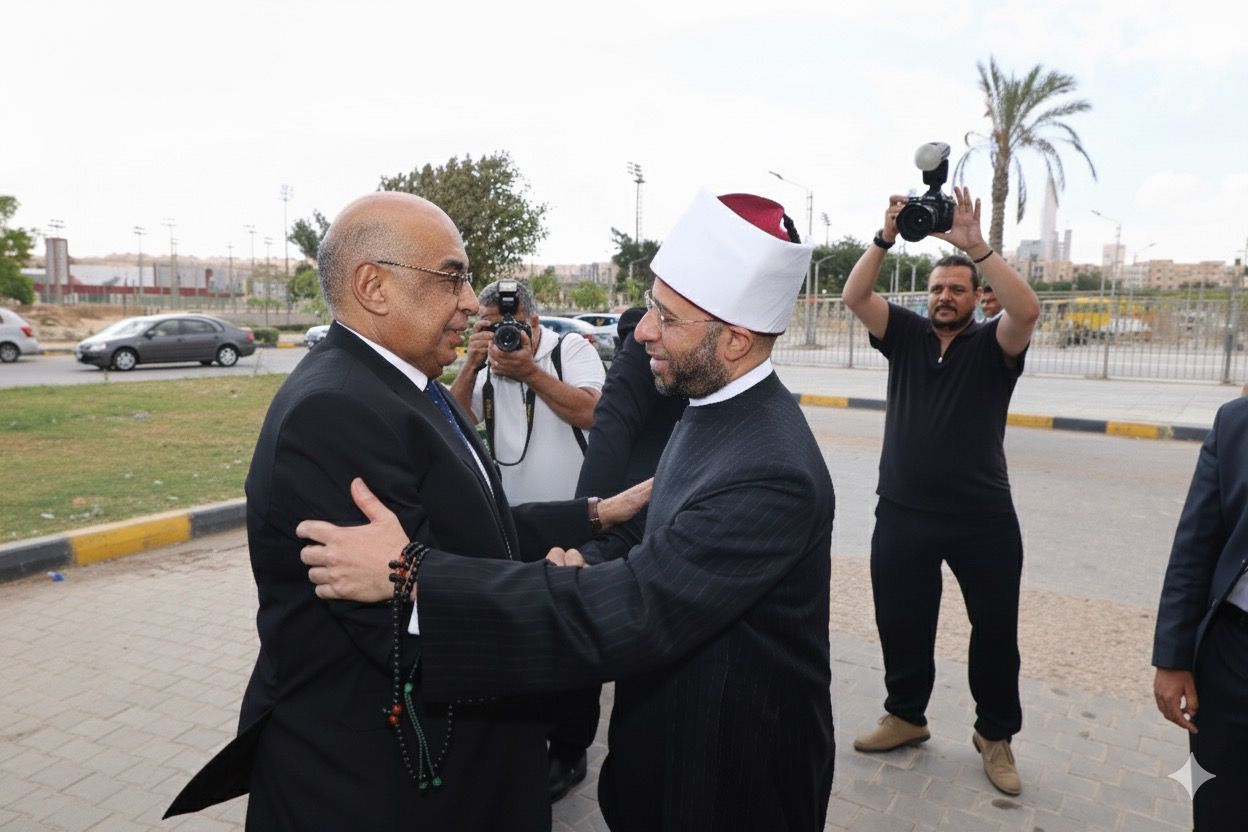 الدكتور أسامة الأزهرى وزير الأوقاف يستقبل المستشار عدنان الفنجري وزير العدل الدكتور أسامة الأزهرى وزير الأوقاف يستقبل المستشار عدنان الفنجري وزير العدل