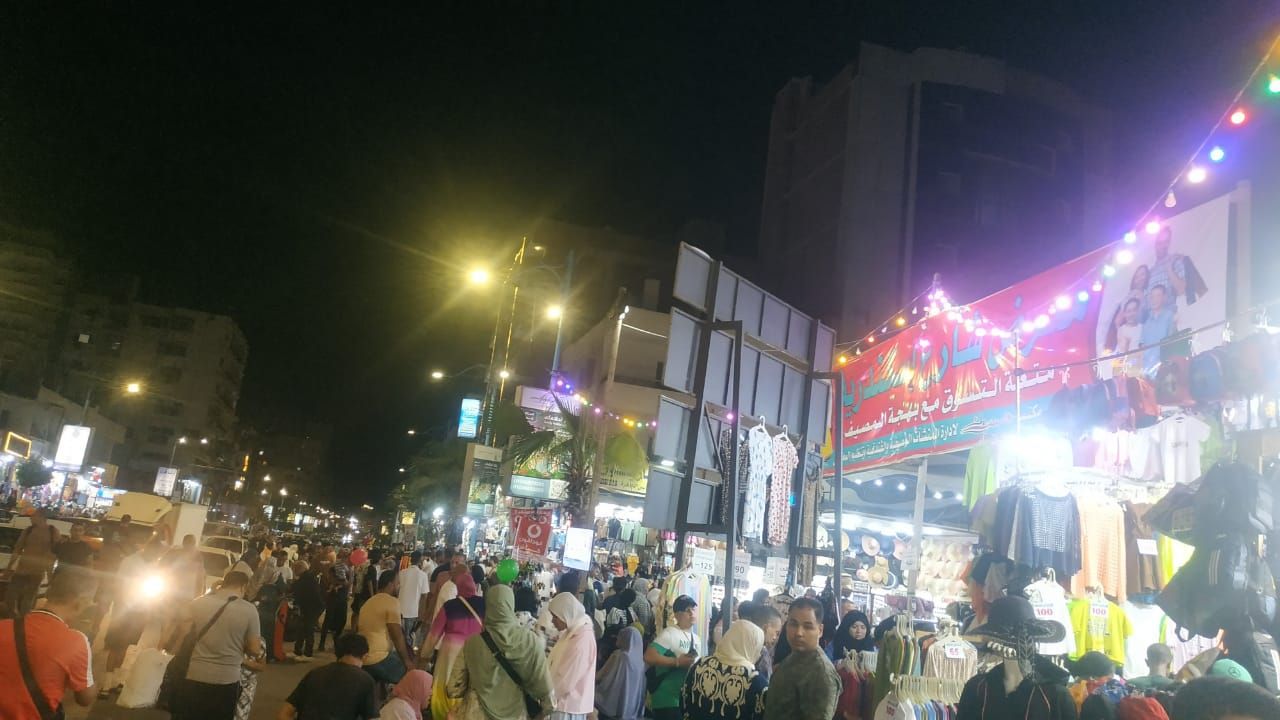 انتعاش اسواق مطروح خلال المصيف انتعاش اسواق مطروح خلال المصيف