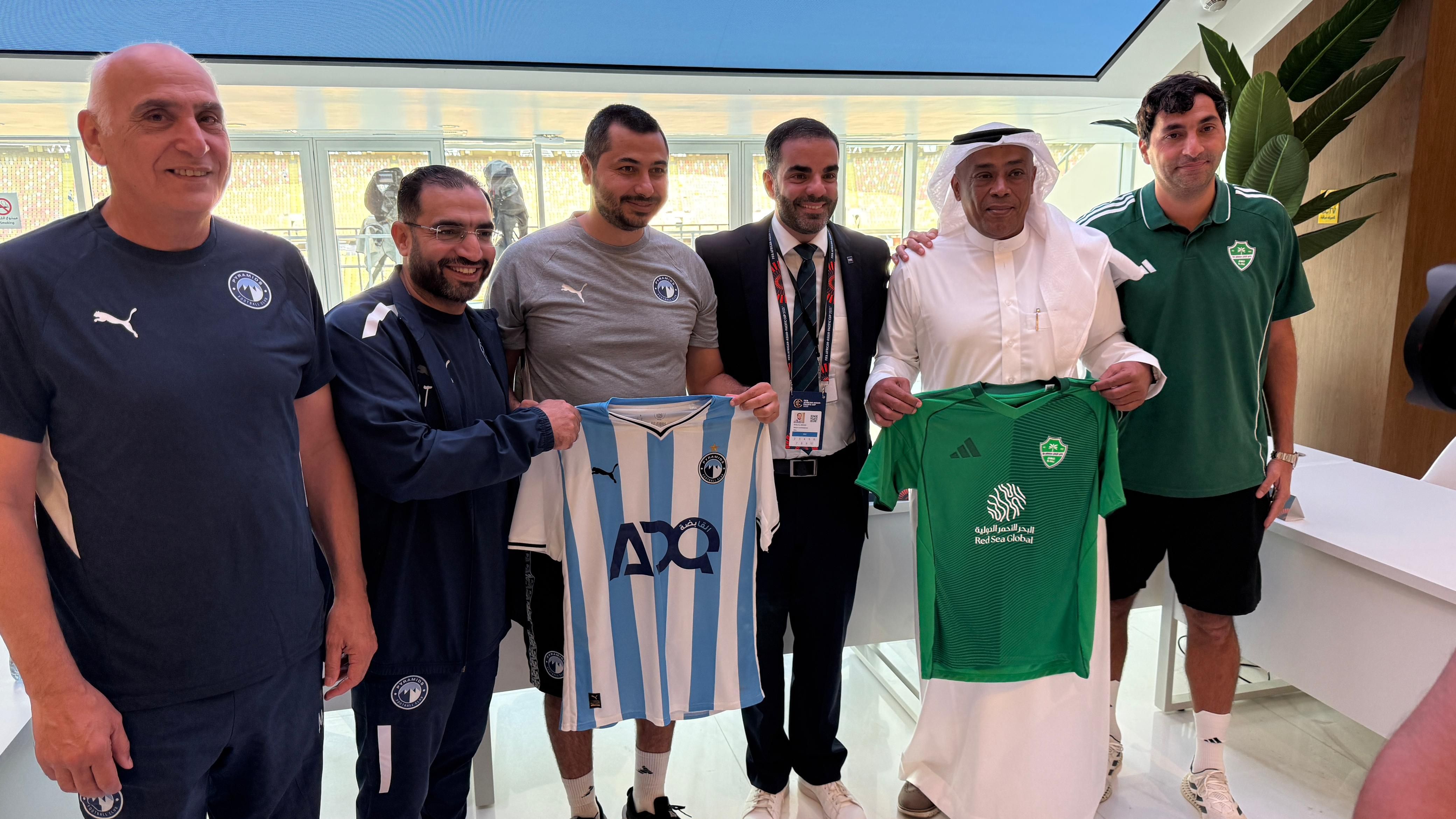 بيراميدز والاهلي السعودي بيراميدز والاهلي السعودي