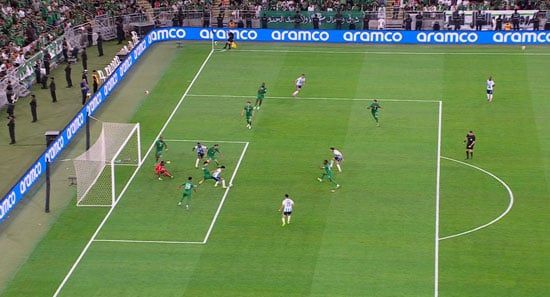 مباراة الأهلى السعودى وبيراميدز