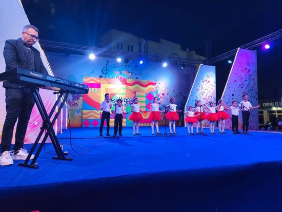 وفد صينى يزور ملتقى أولادنا التاسع (3)